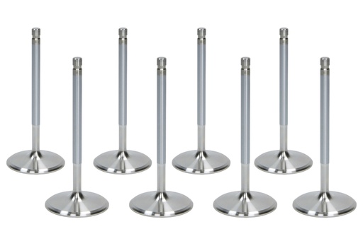 [AFR7256-8] Air Flow Research - 2.100 Intake Valves 8pk 8mm x 5.000 OAL