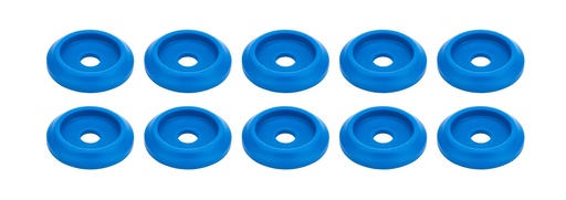 [ALL18848] Allstar Performance - Body Bolt Washer Plastic Blue 10pk