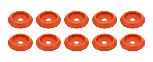 [ALL18849] Allstar Performance - Body Bolt Washer Plastic Orange 10pk