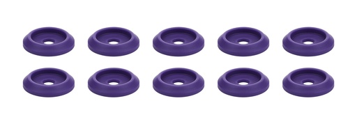 [ALL18852] Allstar Performance - Body Bolt Washer Plastic Purple 10pk