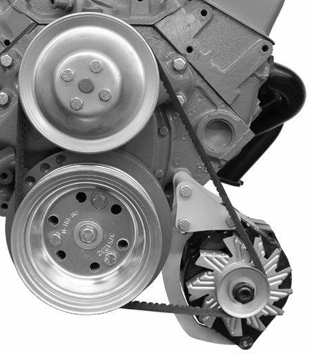 [ALG207L] Alan Grove Components - Alt.Bracket Sbc Short Pump Low Mt./Narrow Fram
