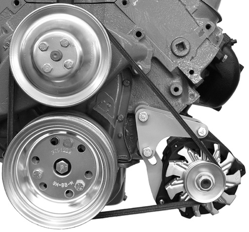 [ALG210L] Alan Grove Components - BBC SWP Low Mt Alt Brkt For Small GM Alt
