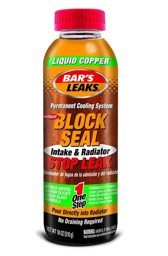 [ATP1109] Atp Chemicals & Supplies - Bar's Leak Block Seal Intake & Rad Stop Leak
