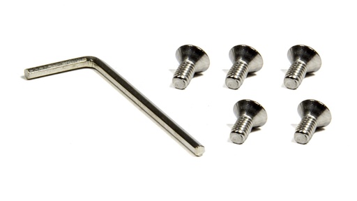 [AMR970076] American Racing Wheels - Center Cap Replacement Set - 5 Screws & Key