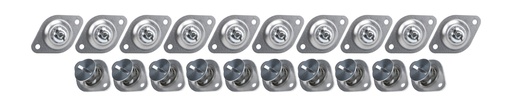 [ALL19113] Allstar Performance - Flush Hd S/E Fasteners 7/16 .500in 10pk Alum