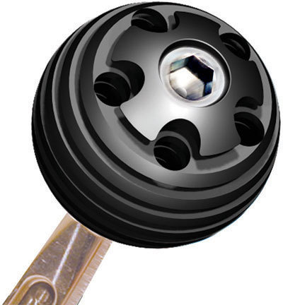[LON52-22601] Longacre - Shifter Knob Alum 3/8in-16