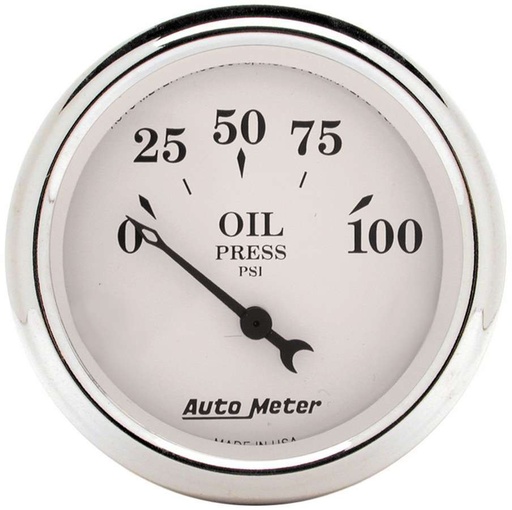 [ATM1628] Autometer - 2-1/16 O/T/W Oil Press. Gauge - Electric