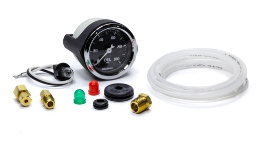[ATM1721] Autometer - 2-1/16 O/T/B Oil Press Gauge 100psi