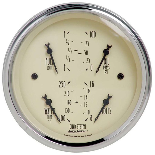 [ATM1812] Autometer - 3-3/8in A/B Quad Gauge