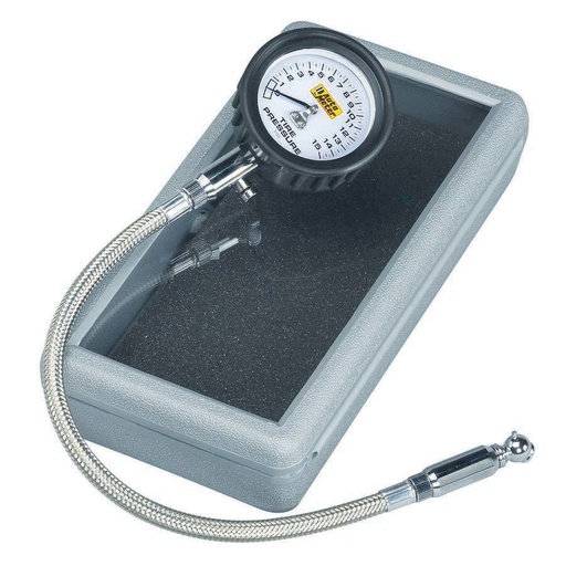 [ATM2159] Autometer - Tire Pressure Gauge 0-15 Psi Analog W/Bleed Valve
