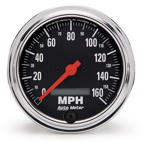 [ATM2489] Autometer - 3-3/8in Electronic 160mp Speedometer
