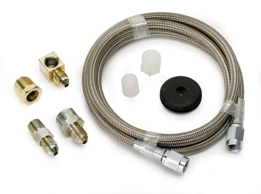 [ATM3235] Autometer - #3 Stainless Gauge Line Kit 4'