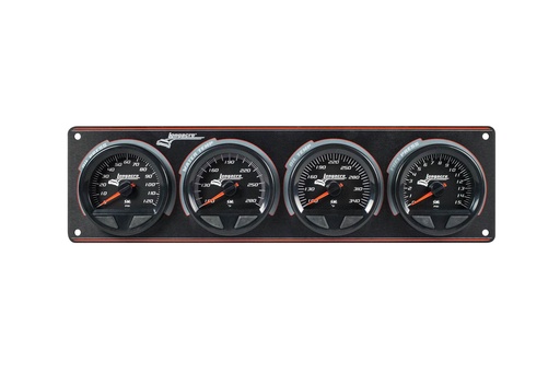 [LON52-44566] Longacre - Waterproof SMI 4 Gauge Panel OP/WT/OT/FP