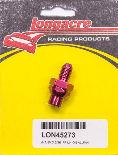 [LON52-45273] Longacre - Brake Fitting #4-3/16in Bulkhead