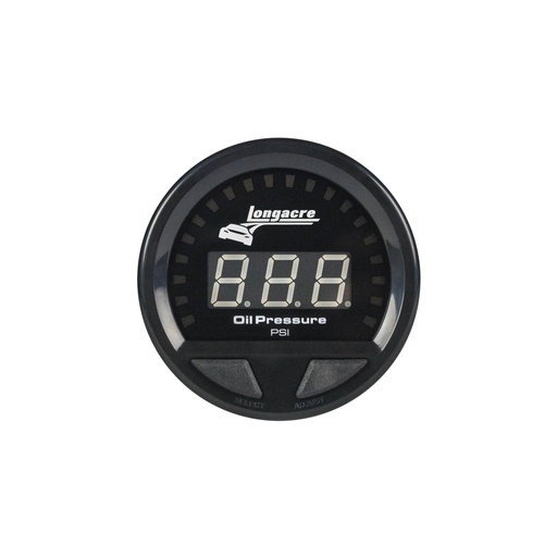 [LON52-46857] Longacre - Waterproof Led Oil Pressure Gauge