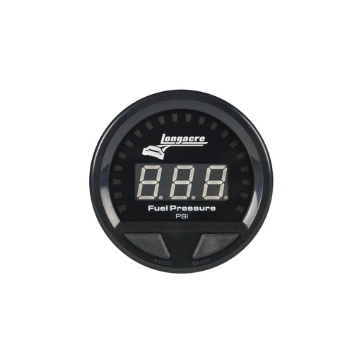 [LON52-46858] Longacre - Waterproof Led Fuel Pressure Gauge 0-15psi