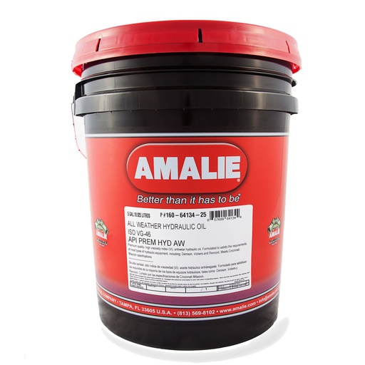 [AMA160-64134-25] Amalie - All-Weather Hydraulic Oil 46 - 5 Gallon Pail