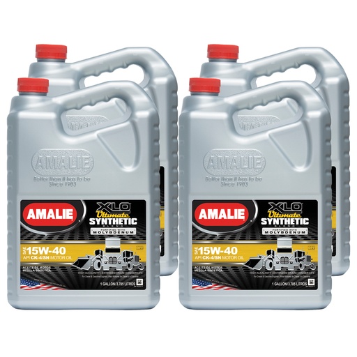 [AMA160-79107-36] Amalie - XLO Ultimate Synthetic Blend 15W40 Case 4x1 Gal
