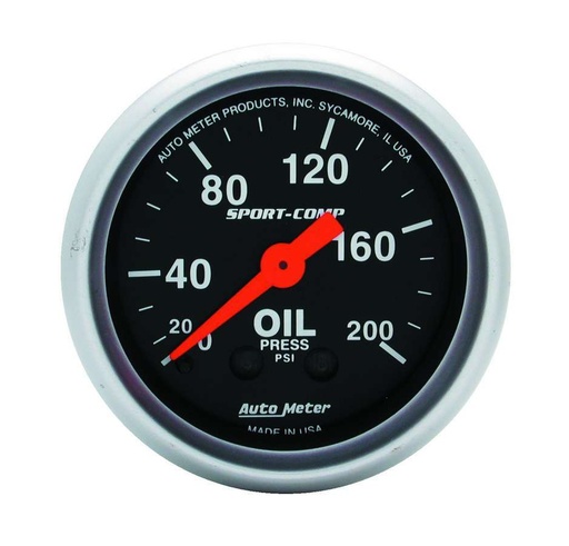 [ATM3322] Autometer - 2-1/16 Mini Sport Comp