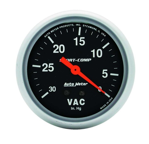 [ATM3484] Autometer - Vacuum 30 In.hg.