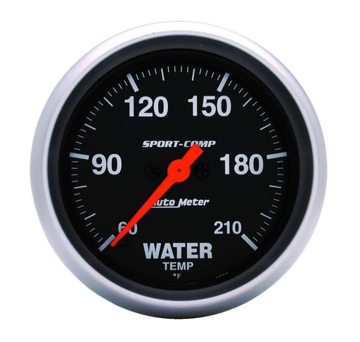 [ATM3569] Autometer - Sport Comp 2-5/8in Water Temp 60-210 Mech.