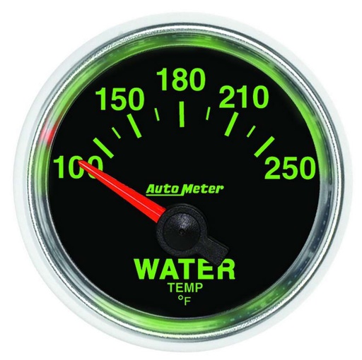 [ATM3837] Autometer - 2-1/16 Gs Water Temp Gauge - 100-250