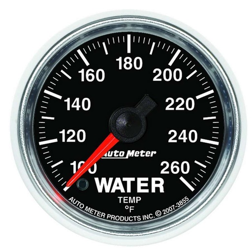 [ATM3855] Autometer - 2-1/16 GS Water Temp Gauge - 100-260