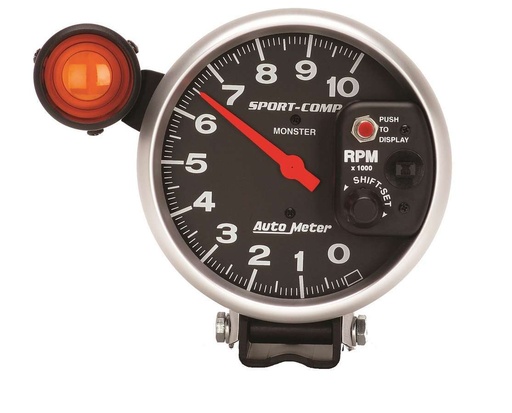 [ATM3904] Autometer - 5in Sport Comp Monster Tach W/Shift Light