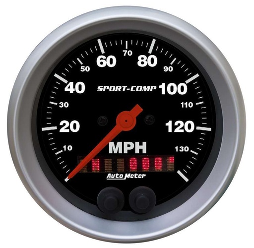 [ATM3982] Autometer - 3-3/8 S/C GPS Speedo w/Rally-Nav Display