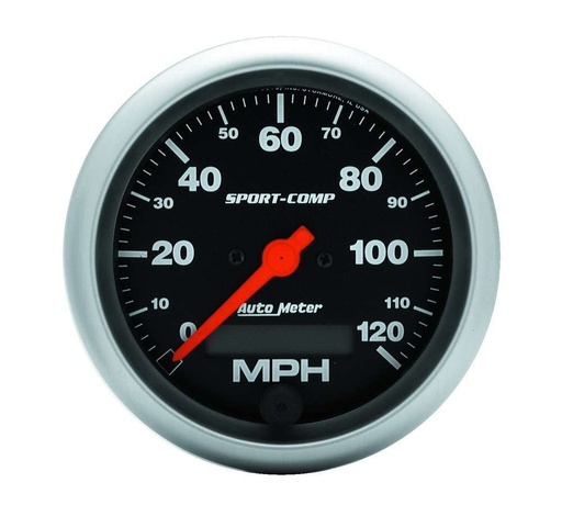 [ATM3987] Autometer - 3-3/8in Sport Comp. Elec. 120MPH Speedometer