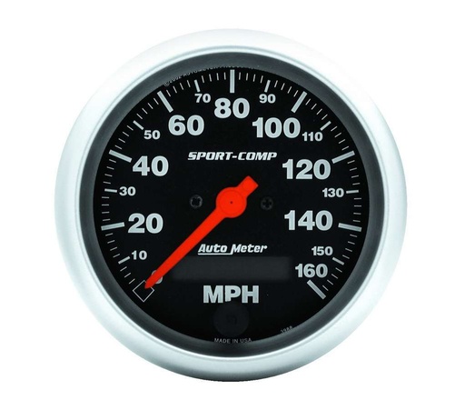 [ATM3988] Autometer - 3-3/8In S/C Electric Speedo - 160MPH