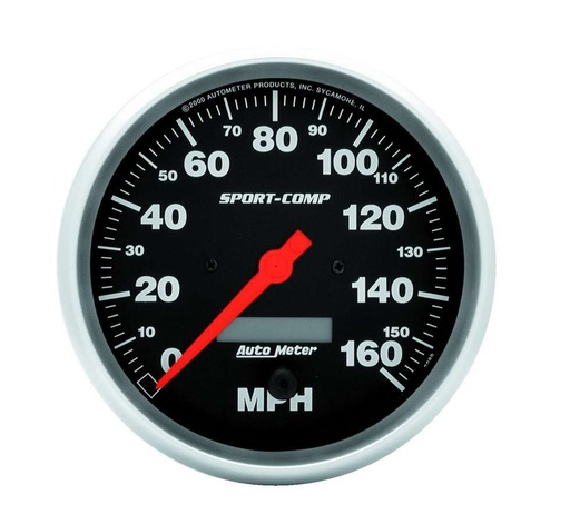 [ATM3989] Autometer - 5in Sport Comp. Elec. 160 MPH Speedometer
