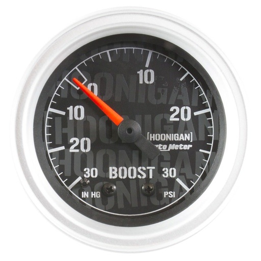 [ATM4303-09000] Autometer - 2-1/16in Vacuum/Boost Gauge Hoonigan Series