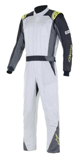 [ALP3352822-1950-54] Alpinestars Usa - Suit Atom Silver Flu/Yel Medium / Large