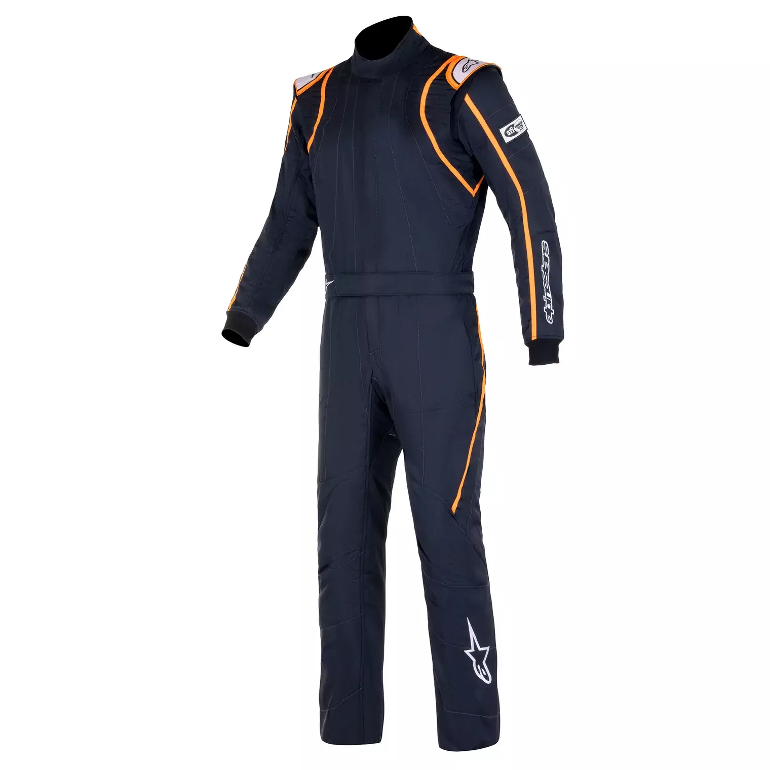 [ALP3355121-1241-60] Alpinestars Usa - Suit Gp Race V2 Black / Orange X-Large