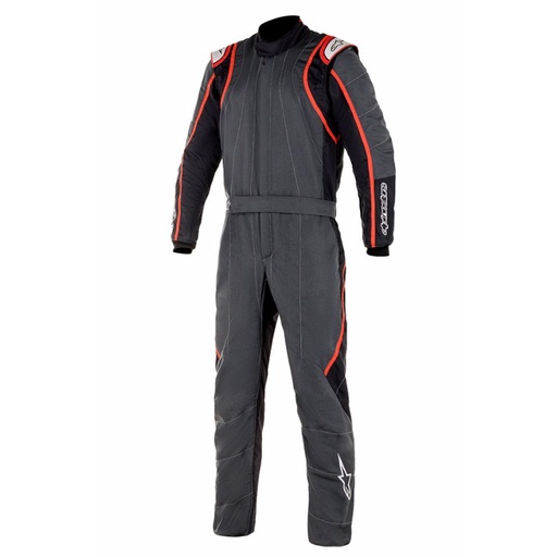 [ALP3355121-1431-52] Alpinestars Usa - Suit Gp Race V2 Gray / Red / Black Medium