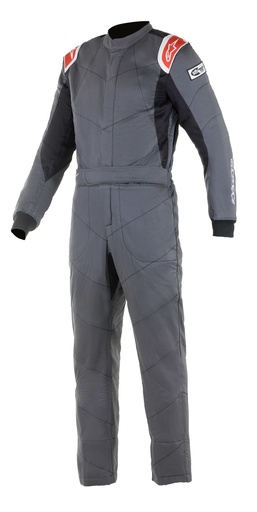 [ALP3355921-143-44] Alpinestars Usa - Suit Knoxville V2 Grey / Red 2X-Small