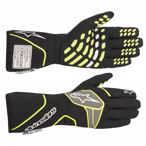 [ALP3551120-155-S] Alpinestars - Tech-1 Race Glove Small Black / Yellow Fluo