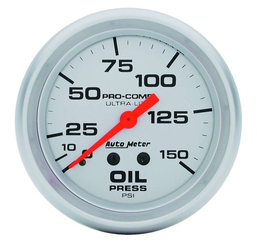 [ATM4423] Autometer - Ultra Lite 2 5/8in Oil 0-150 PSI Mech.