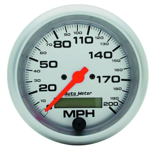 [ATM4486] Autometer - 3-3/8in U/L Electric Speedo 0-200MPH