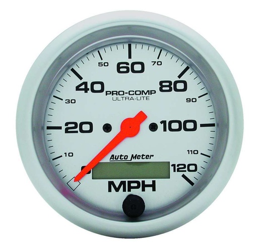 [ATM4487] Autometer - 3-3/8in Ultra-Lite Elec. 120MPH Speedometer