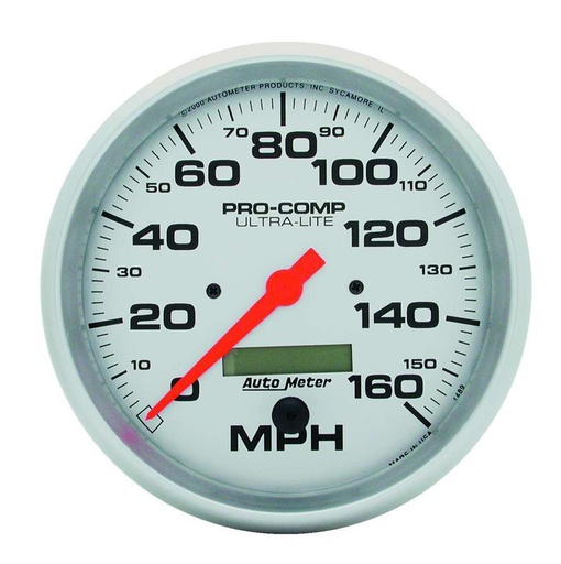 [ATM4489] Autometer - 5in Ultra-Lite Elec. 160MPH Speedometer