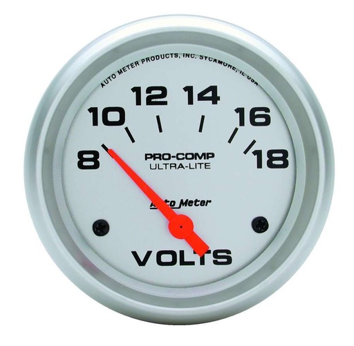 [ATM4491] Autometer - 2-5/8in Voltmeter