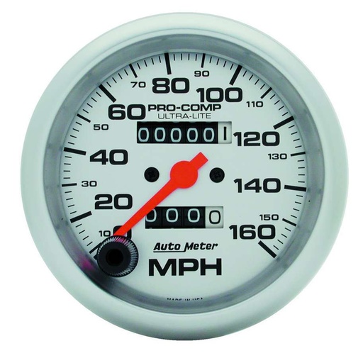 [ATM4493] Autometer - 3-3/8in Ultra-Lite 160mph Speedometer