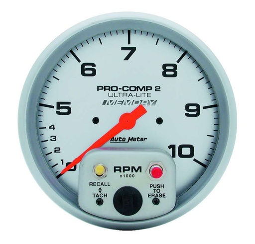 [ATM4499] Autometer - 5in Dual Range Tach W/Mem