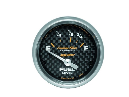 [ATM4715] Autometer - 2-1/16in C/F Fuel Level Gauge 73/10 Ohms