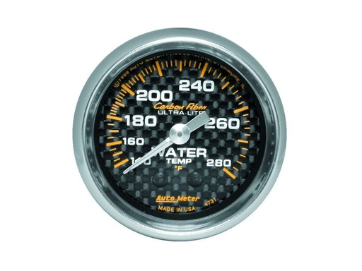 [ATM4731] Autometer - C/F 2-1/16in Water Temp. Gauge 140-280