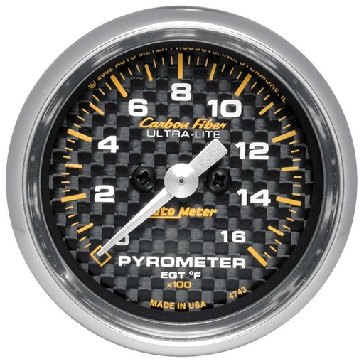 [ATM4744] Autometer - 2-1/16in C/F 1600 Degree Pyrometer