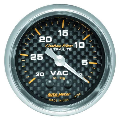 [ATM4784] Autometer - C/F 2-1/16in Vacuum Gauge