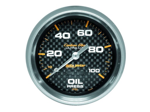 [ATM4821] Autometer - C/F 2-5/8in Oil Pressure Gauge 0-100PSI